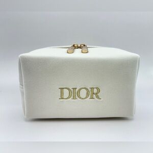 Dior White Cosmetic Pouch from Dior Beauty, New in Box